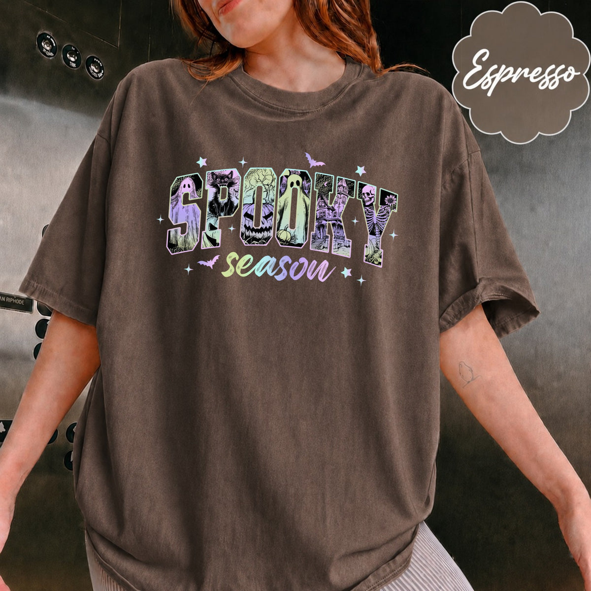 Comfort Colors Spooky Season Halloween T-Shirt, Spooky Vibes Shirt, Fall Shirt, Gift For Him, Gift For Her